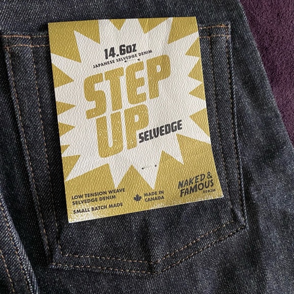 Mens Naked & Famous Jeans Sz 28 NWT - Picture 4 of 12